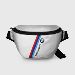 Поясная сумка BMW Motorsport: White Carbon, цвет: 3D-принт