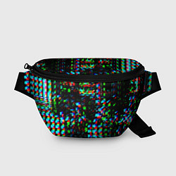 Поясная сумка Optical Glitch, цвет: 3D-принт