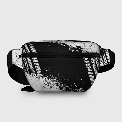 Поясная сумка Daewoo: Black Spray / 3D-принт – фото 2