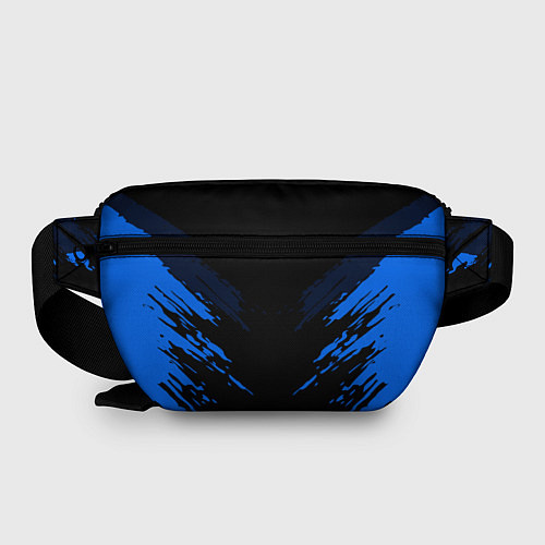Поясная сумка Lexus: Blue Anger / 3D-принт – фото 2