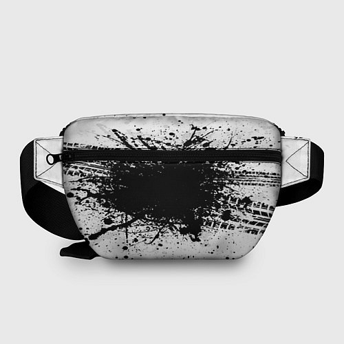 Поясная сумка Mercedes-Benz: Black Spray / 3D-принт – фото 2