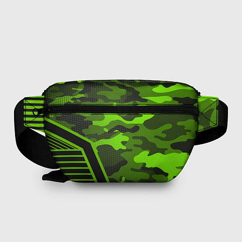 Поясная сумка CS:GO Light Green Camo / 3D-принт – фото 2