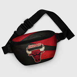Поясная сумка Chicago Bulls: Old Style, цвет: 3D-принт — фото 2