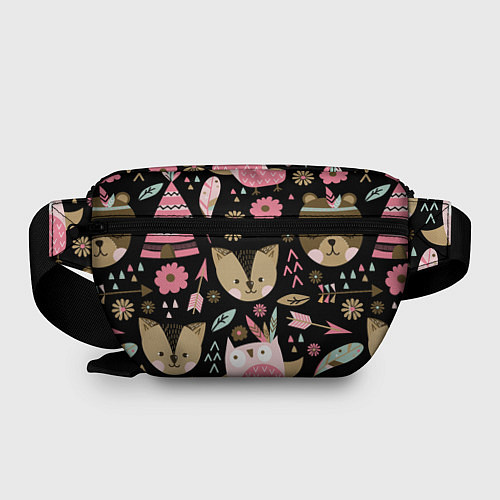 Поясная сумка Лесные друзья / 3D-принт – фото 2
