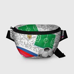 Поясная сумка Русский футбол, цвет: 3D-принт
