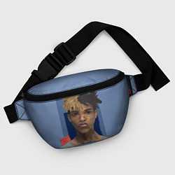 Поясная сумка XXXTentacion Art, цвет: 3D-принт — фото 2