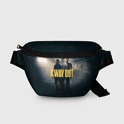 Поясная сумка A Way Out, цвет: 3D-принт