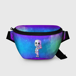 Поясная сумка Marshmello: Spaceman, цвет: 3D-принт