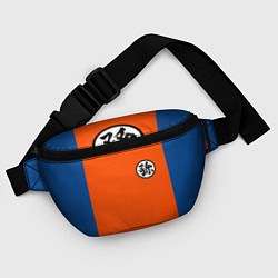 Поясная сумка DBZ: Goku Kanji Emblem, цвет: 3D-принт — фото 2