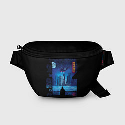 Поясная сумка Blade Runner: Dark Night, цвет: 3D-принт