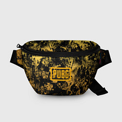 Поясная сумка PUBG: Yellow Marble, цвет: 3D-принт