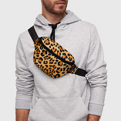 Поясная сумка Шкура ягуара, цвет: 3D-принт — фото 2