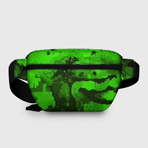Поясная сумка Minecraft: Green World / 3D-принт – фото 2