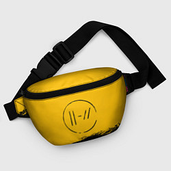 Поясная сумка 21 Pilots: Yellow Logo, цвет: 3D-принт — фото 2