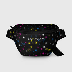 Поясная сумка Lil Peep: Legend, цвет: 3D-принт