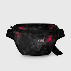 Поясная сумка BMW M: Polygon, цвет: 3D-принт