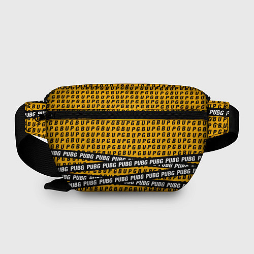 Поясная сумка PUBG Life: Yellow Style / 3D-принт – фото 2