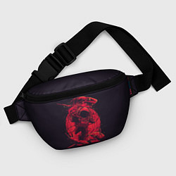 Поясная сумка Dead Spaсe: Red Style, цвет: 3D-принт — фото 2