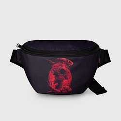Поясная сумка Dead Spaсe: Red Style, цвет: 3D-принт
