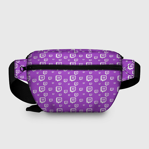 Поясная сумка Twitch: Violet Pattern / 3D-принт – фото 2