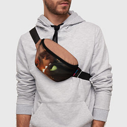 Поясная сумка Любовь фурии, цвет: 3D-принт — фото 2