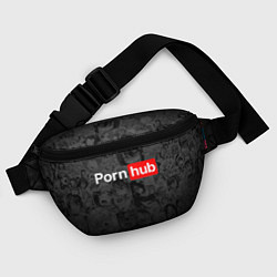 Поясная сумка PORNHUB AHEGAO, цвет: 3D-принт — фото 2