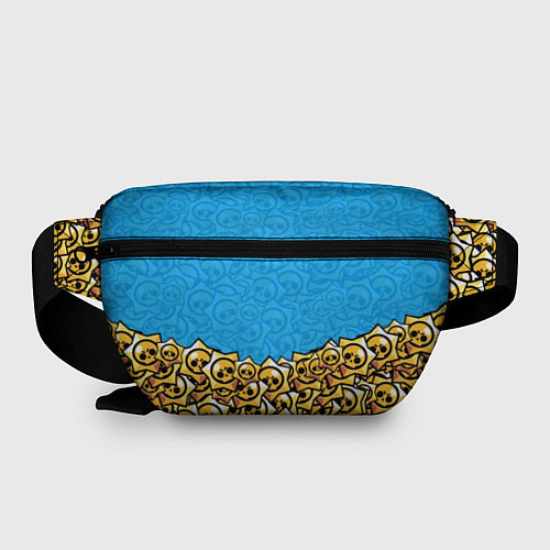 Поясная сумка Brawl Stars: Blue Style / 3D-принт – фото 2
