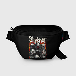 Поясная сумка Slipknot: Faces, цвет: 3D-принт