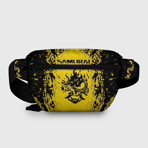 Поясная сумка Cyberpunk 2077 Samurai logo / 3D-принт – фото 2