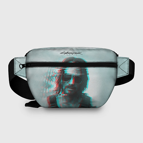 Поясная сумка Cyberpunk 2077: Keanu Glitch / 3D-принт – фото 2