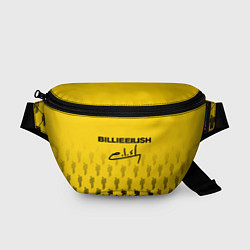 Поясная сумка Billie Eilish: Yellow Autograph, цвет: 3D-принт