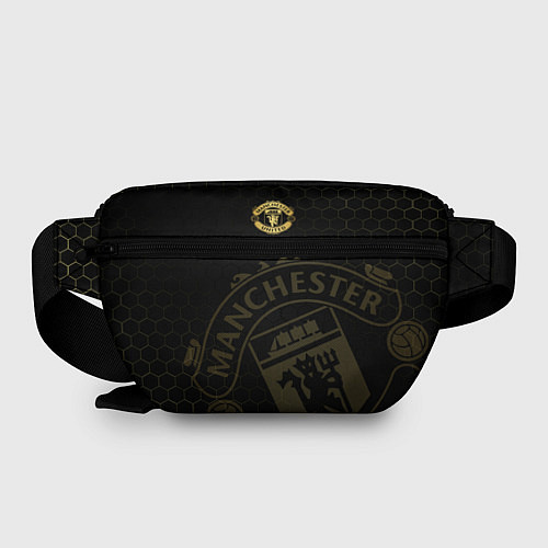 Поясная сумка Манчестер Юнайтед - team coat of arms / 3D-принт – фото 2