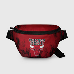 Поясная сумка CHICAGO BULLS, цвет: 3D-принт