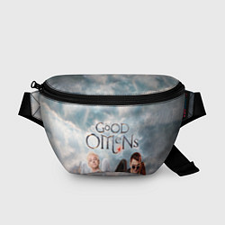 Поясная сумка Good Omens, цвет: 3D-принт