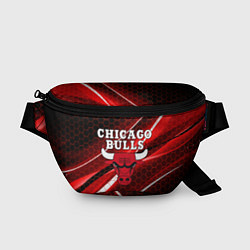 Поясная сумка CHICAGO BULLS, цвет: 3D-принт