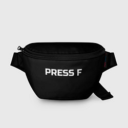 Поясная сумка Футболка с надписью PRESS F