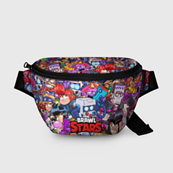 Поясная сумка BRAWL STARS 8-BIT, цвет: 3D-принт