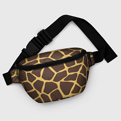 Поясная сумка Окрас жирафа, цвет: 3D-принт — фото 2