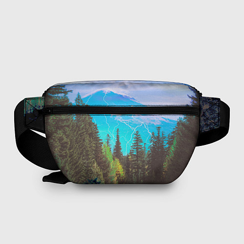 Поясная сумка Счастье не за горами / 3D-принт – фото 2