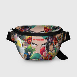 Поясная сумка Ванпанчмен, цвет: 3D-принт