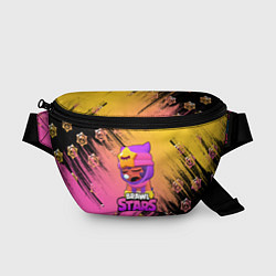 Поясная сумка Бравл старс Сэнди, цвет: 3D-принт
