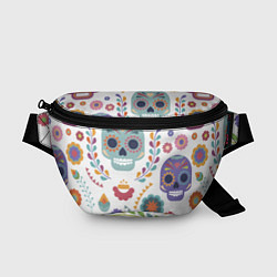 Поясная сумка Мексиканские мотивы, цвет: 3D-принт