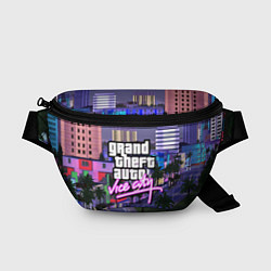 Поясная сумка Grand Theft Auto Vice City, цвет: 3D-принт