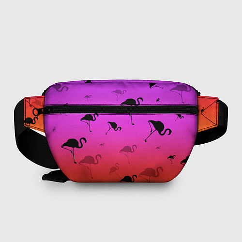 Поясная сумка Фламинго / 3D-принт – фото 2