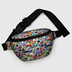 Поясная сумка Stickerboom, цвет: 3D-принт — фото 2