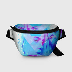 Поясная сумка Billie Blue Star, цвет: 3D-принт