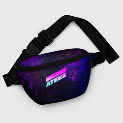 Поясная сумка ATEEZ neon, цвет: 3D-принт — фото 2