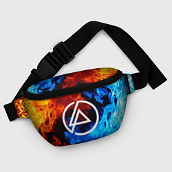Поясная сумка LINKIN PARK, цвет: 3D-принт — фото 2