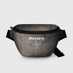 Поясная сумка Megadeth, цвет: 3D-принт