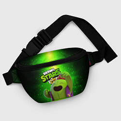 Поясная сумка Brawn stars Spike Спайк, цвет: 3D-принт — фото 2